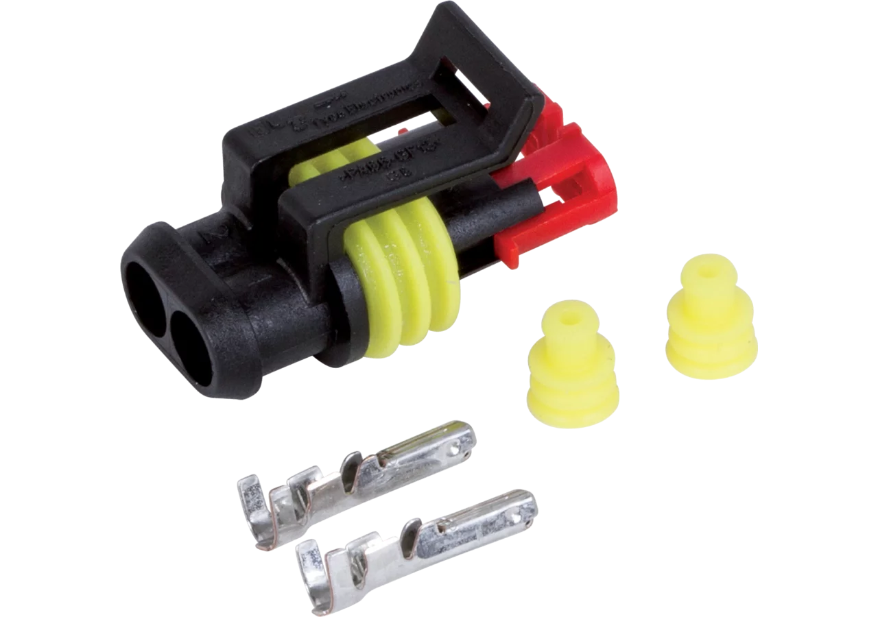 Stecker 2-fach, Super Seal, komplett GartenShop24 - Hochwertige Gartengeräte
