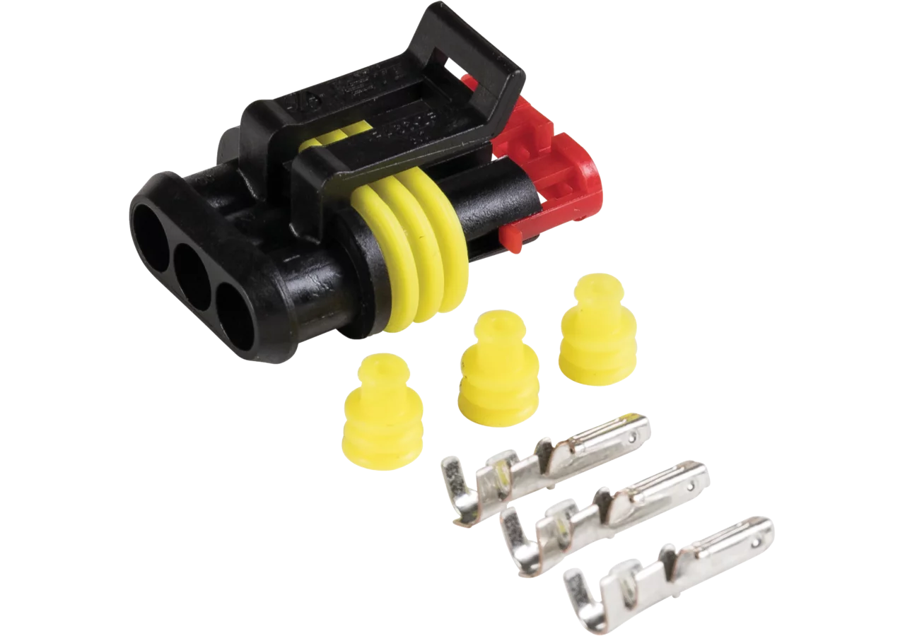 Stecker 3-fach, Super Seal, komplett GartenShop24 - Hochwertige Gartengeräte
