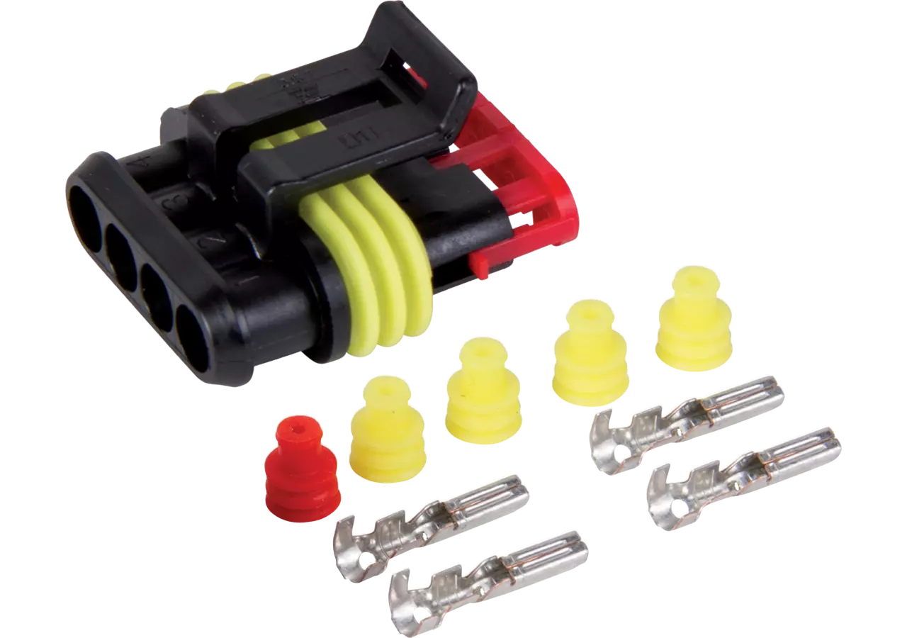 Stecker 4-fach, Super Seal, komplett GartenShop24 - Hochwertige Gartengeräte