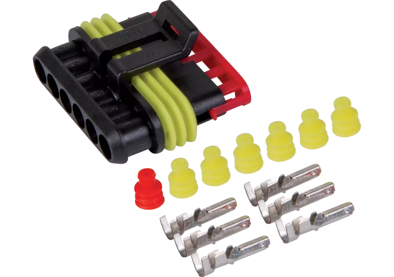 Stecker 6-fach, Super Seal, komplett GartenShop24 - Hochwertige Gartengeräte