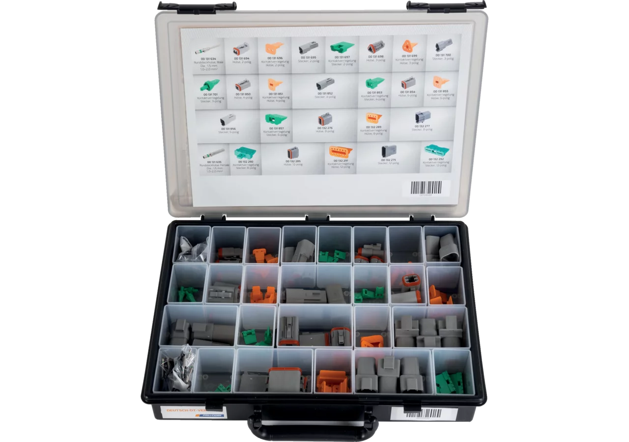 DT Steckverbinder Sortimentskoffer GartenShop24 - Hochwertige Gartengeräte