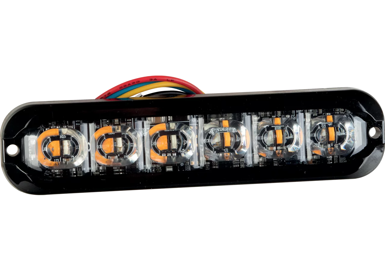LED Blitzleuchte 12 / 24 V, gelb und klar GartenShop24 - Hochwertige Gartengeräte