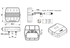 LED Rueckleuchte Blink- Brems- Schlussleuchte, mit KZ Rom IV, S1 Buchse Sanube