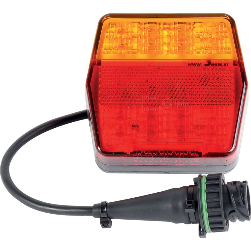 Sanube LED Rueckleuchte Blink- Brems- Schlussleuchte, ohne KZ Rom IV, 7 polig 3H3158-100 – mit integrierter Blinkerüberwachung
