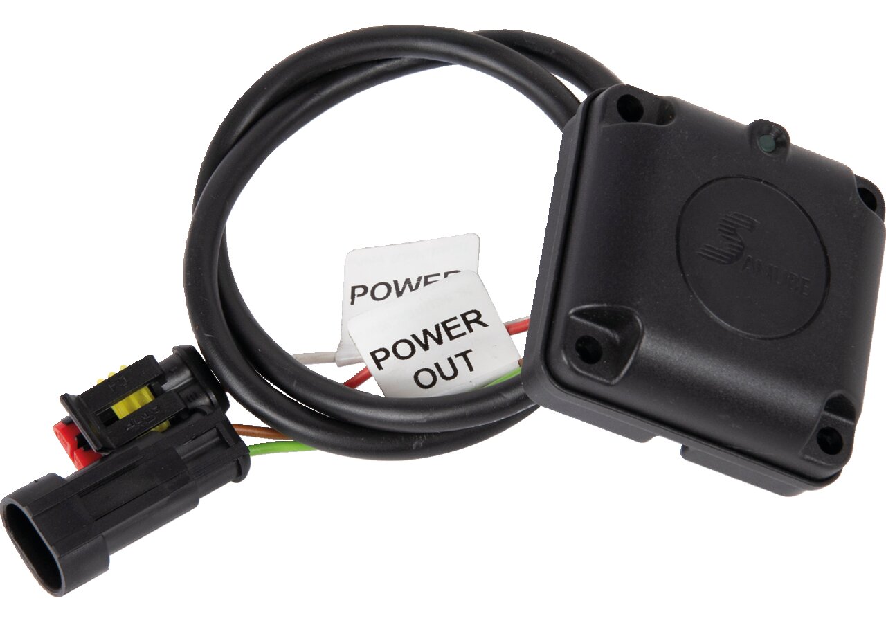 Ein- Ausschalter Sanu Switch, Kabelausgang nach unten oder seitlich Piezo Sanube