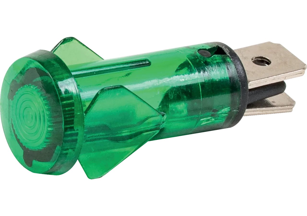 Anzeigeleuchte LED-12 V, Grün Länge 32,6 mm GartenShop24 - Hochwertige Gartengeräte