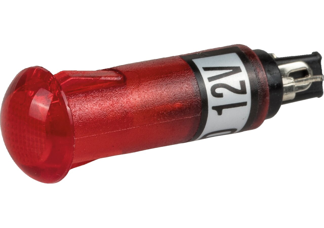 Anzeigeleuchte LED-12 V, Rot Länge 32,6 mm GartenShop24 - Hochwertige Gartengeräte