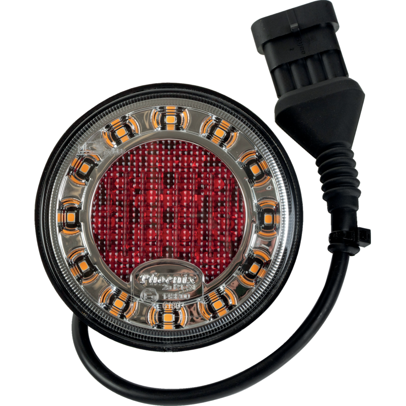 Sanube LED Rückleuchte Blink- Brems- Schlussleuchte, SS 4-polig PHOENIX 3H3158-380