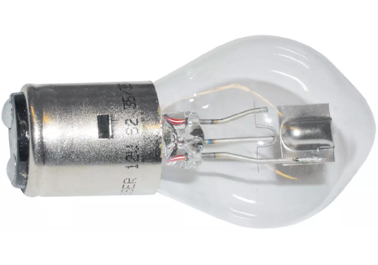 Kugellampe 12 V, 35/35 W, BA20d, 10 Stück Philips Philips