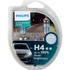 Philips Halogenlampe H4, 12 V, 60/55 W, P43t, Xtreme Vision