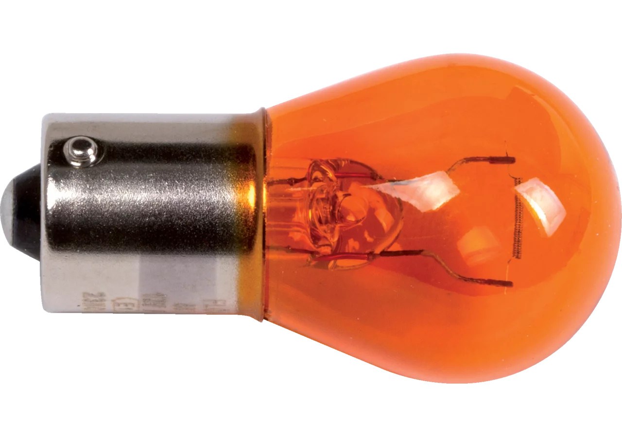 Kugellampe orange, 12 V, 21 W, BAU15s, 10 Stück GartenShop24 - Hochwertige Gartengeräte