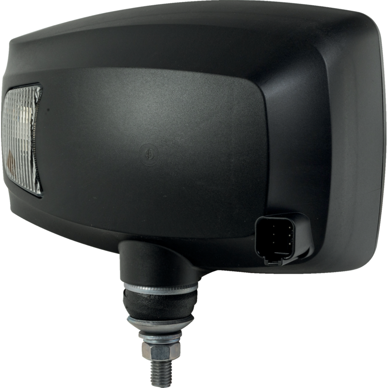 WESEM Hauptscheinwerfer 12 / 24 V links mit Blinklicht