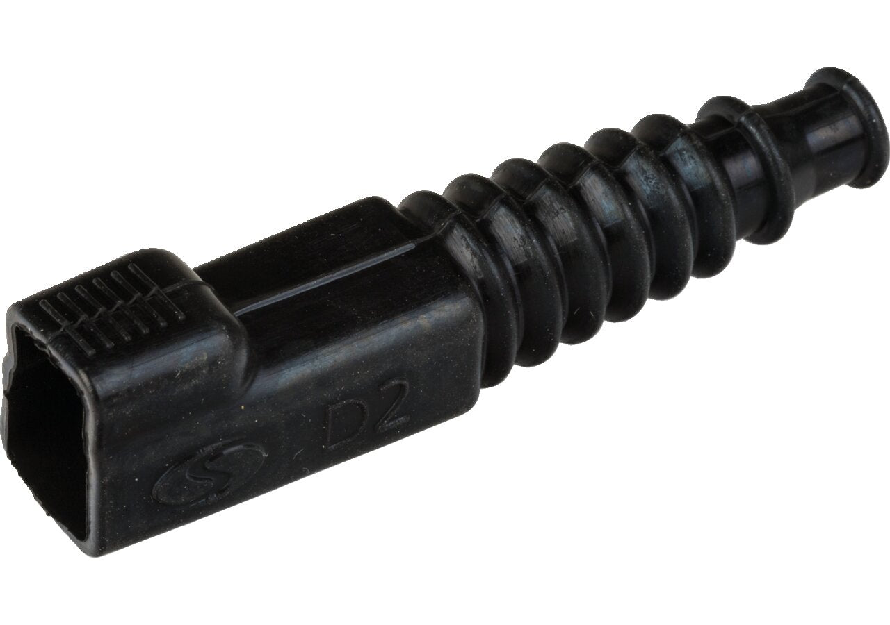 Gummitülle 2-polig, mit Knickschutz DT-Deutsch Stecker GartenShop24 - Hochwertige Gartengeräte