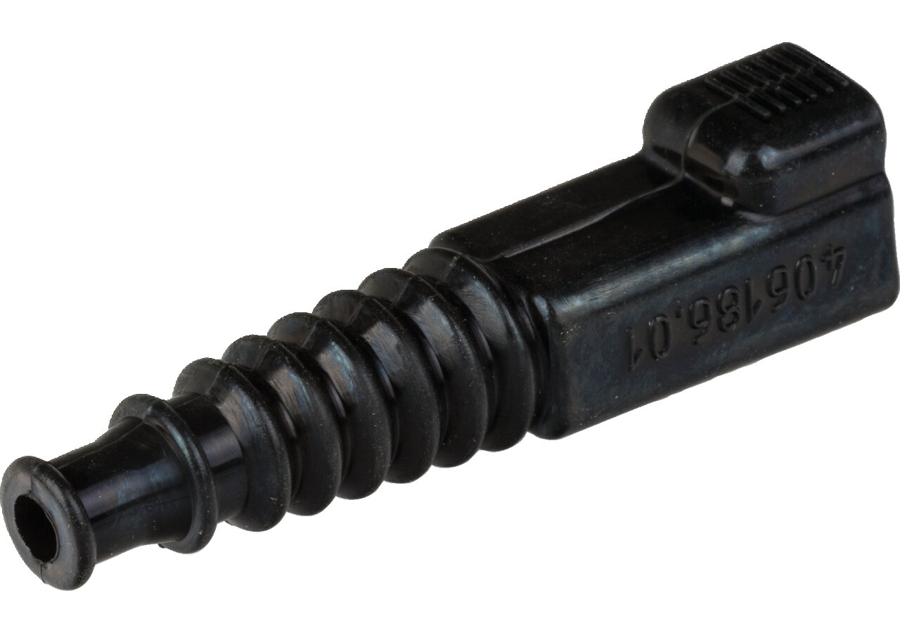 Gummitülle 2-polig, mit Knickschutz DT-Deutsch Stecker GartenShop24 - Hochwertige Gartengeräte