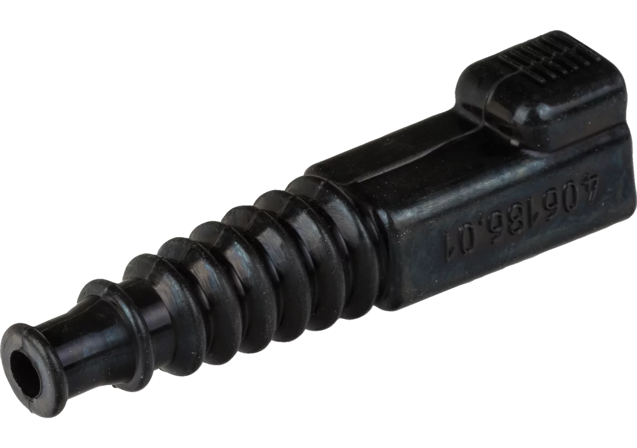 Gummitülle 2-polig, mit Knickschutz DT-Deutsch Stecker GartenShop24 - Hochwertige Gartengeräte