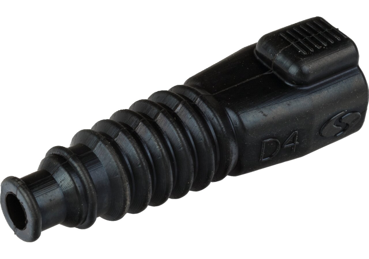 Gummitülle 4-polig, mit Knickschutz DT-Deutsch Stecker GartenShop24 - Hochwertige Gartengeräte