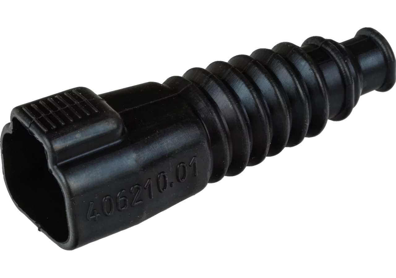 Gummitülle 4-polig, mit Knickschutz DT-Deutsch Stecker GartenShop24 - Hochwertige Gartengeräte