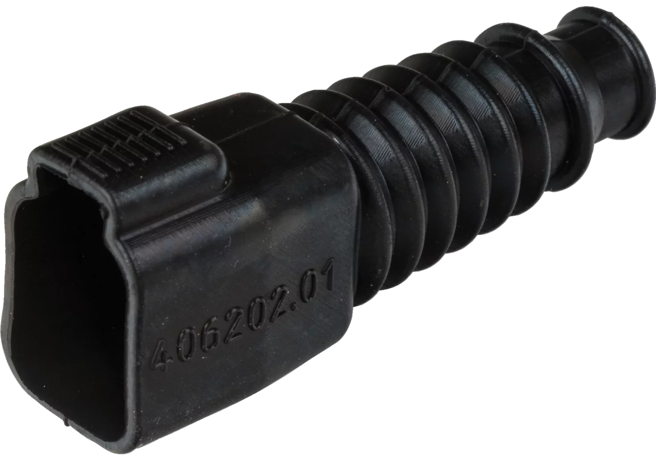 Gummitülle 6-polig, mit Knickschutz DT-Deutsch Stecker GartenShop24 - Hochwertige Gartengeräte