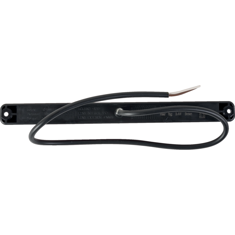 Aspöck LED Nebelschlussleuchte open end, 2 polig Linepoint I 37-9220-007