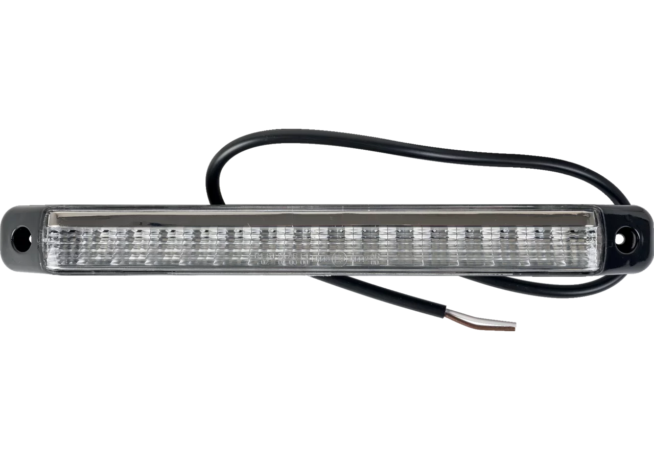 LED Blinklicht open end, 2 polig, 360° Homologation Linepoint II Aspöck