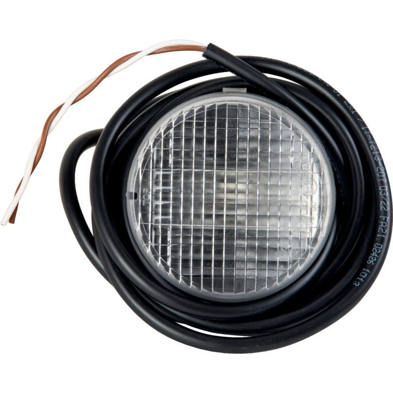 Aspöck LED Rückfahrleuchte open end, 2 polig Roundpoint II 38-7600-707