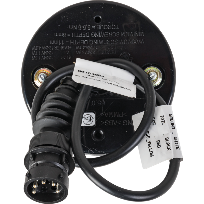 Aspöck LED Rücklicht Schluss-Nebelschluss-Rückfahrleuchte, 8 polig Braspoint 98 mm, horizontal 33-8100-607