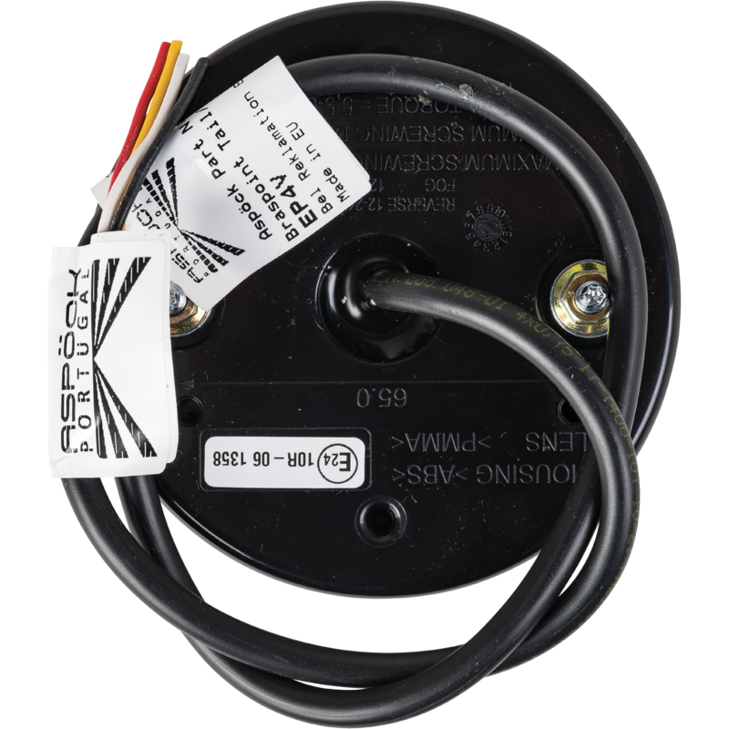 Aspöck LED Rücklicht Schluss-Nebelschluss-Rückfahrleuchte, open end Braspoint 98 mm, vertikal 33-8100-007