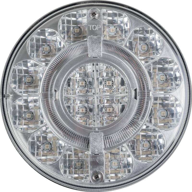 Aspöck LED Rücklicht Blink-Brems-Schlussleuchte, open end Braspoint 140 mm 33-9200-207