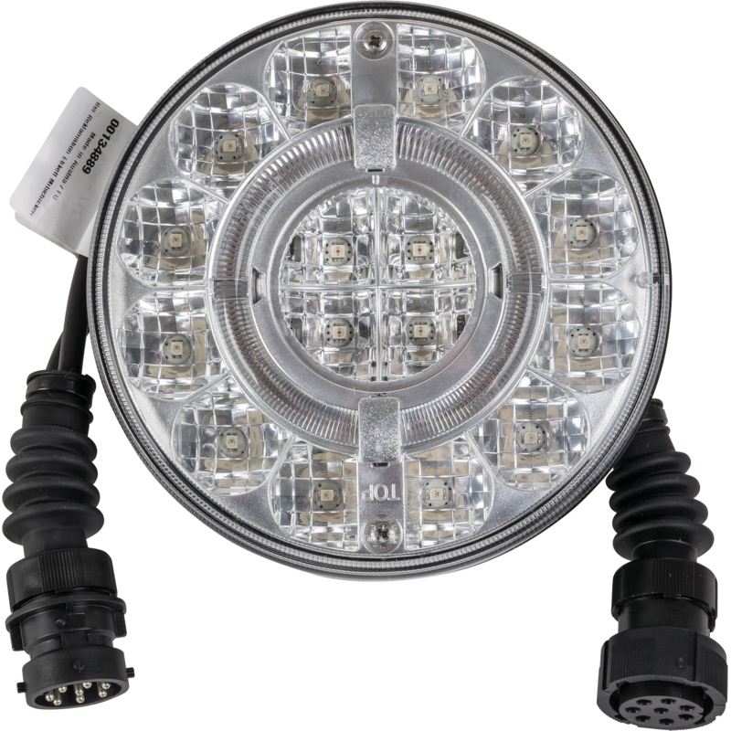 Aspöck LED Rücklicht Blink-Brems-Schlussleuchte, 8 polig Braspoint 140 mm 33-9200-717