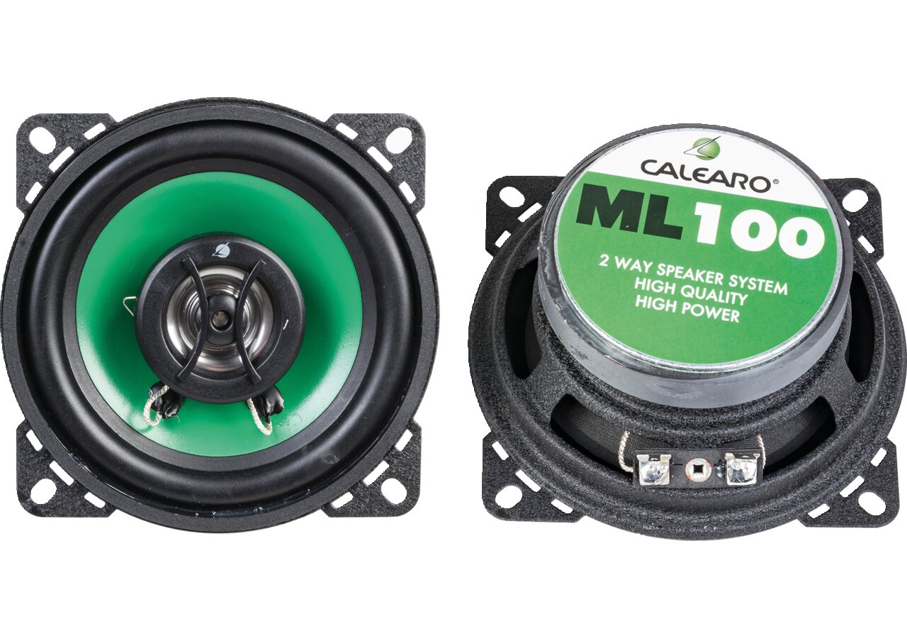 Lautsprecher Coaxial 2-Wege 100 mm 40 W / 80 W max., 2 Stück GartenShop24 - Hochwertige Gartengeräte