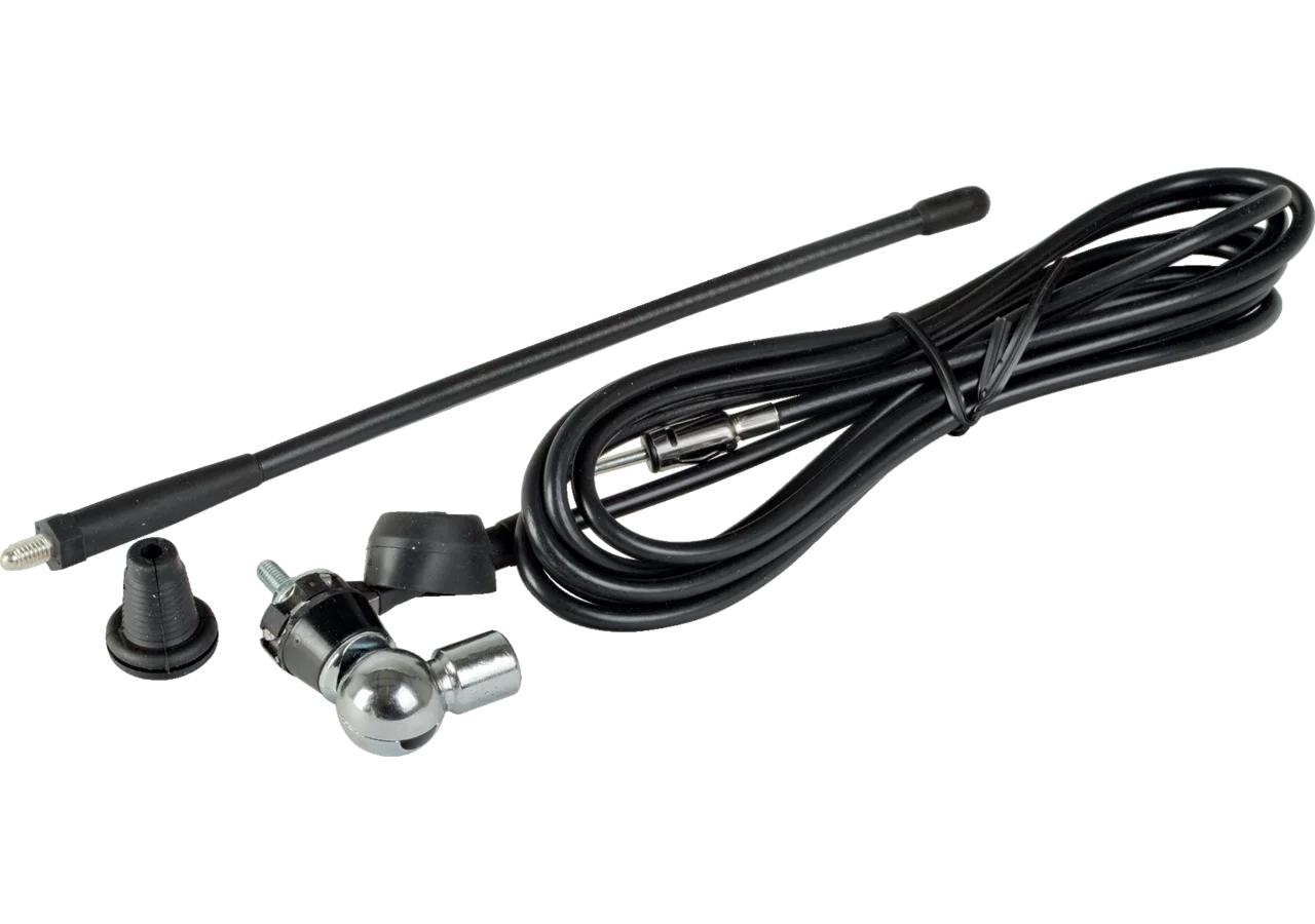 Dachantenne AM/FM, DAB+ geeignet, universal, passiv, flexibel Länge 250 mm GartenShop24 - Hochwertige Gartengeräte