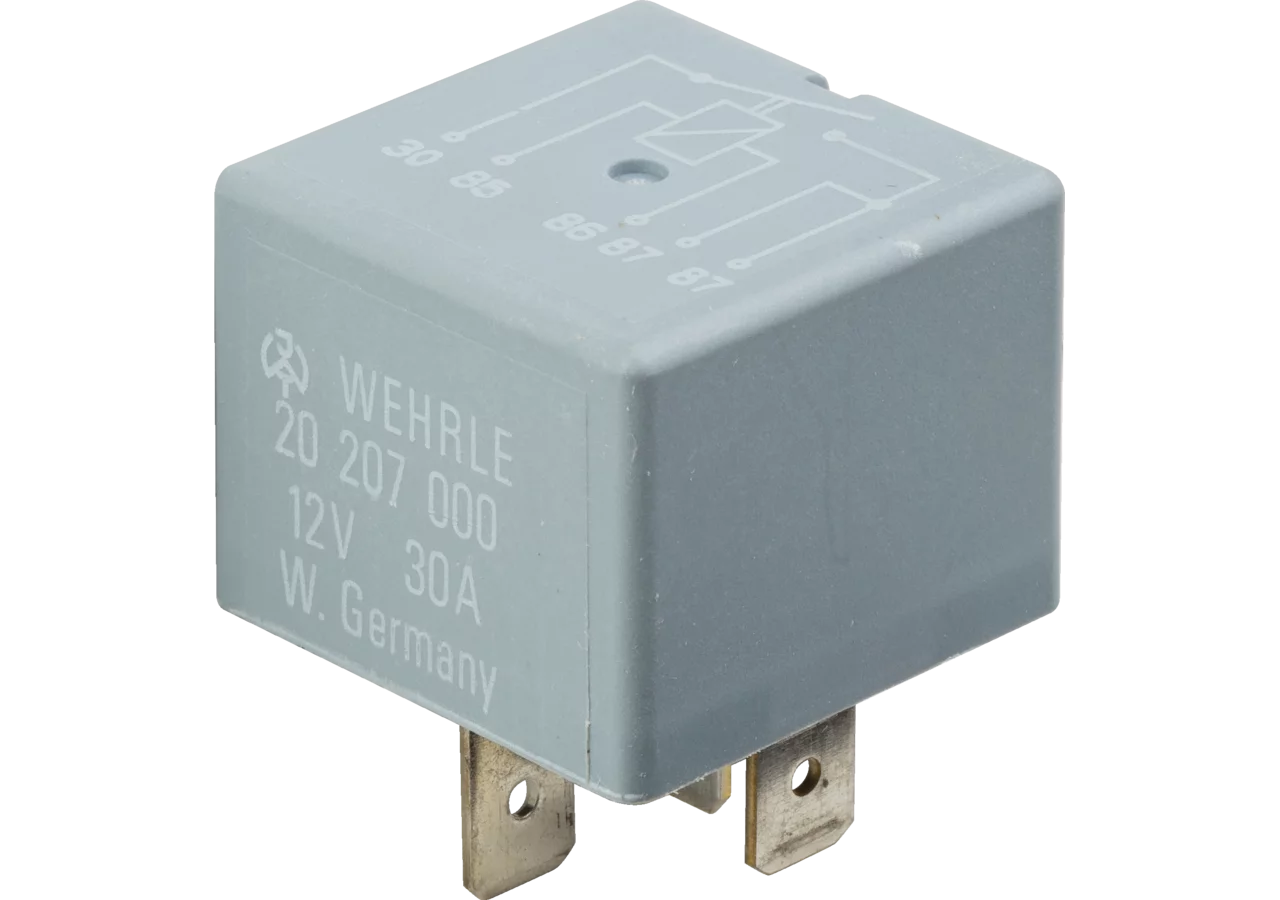 Relais 12 V, 30 A, Schließer Wehrle