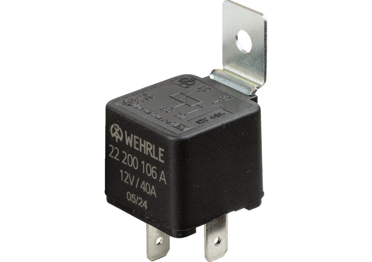 Relais 12 V, 40 A, Schließer Wehrle