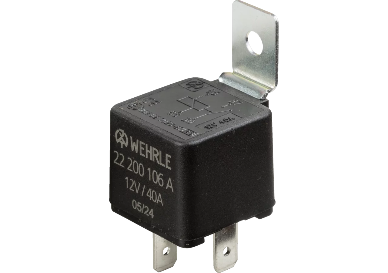 Relais 12 V, 40 A, Schließer Wehrle