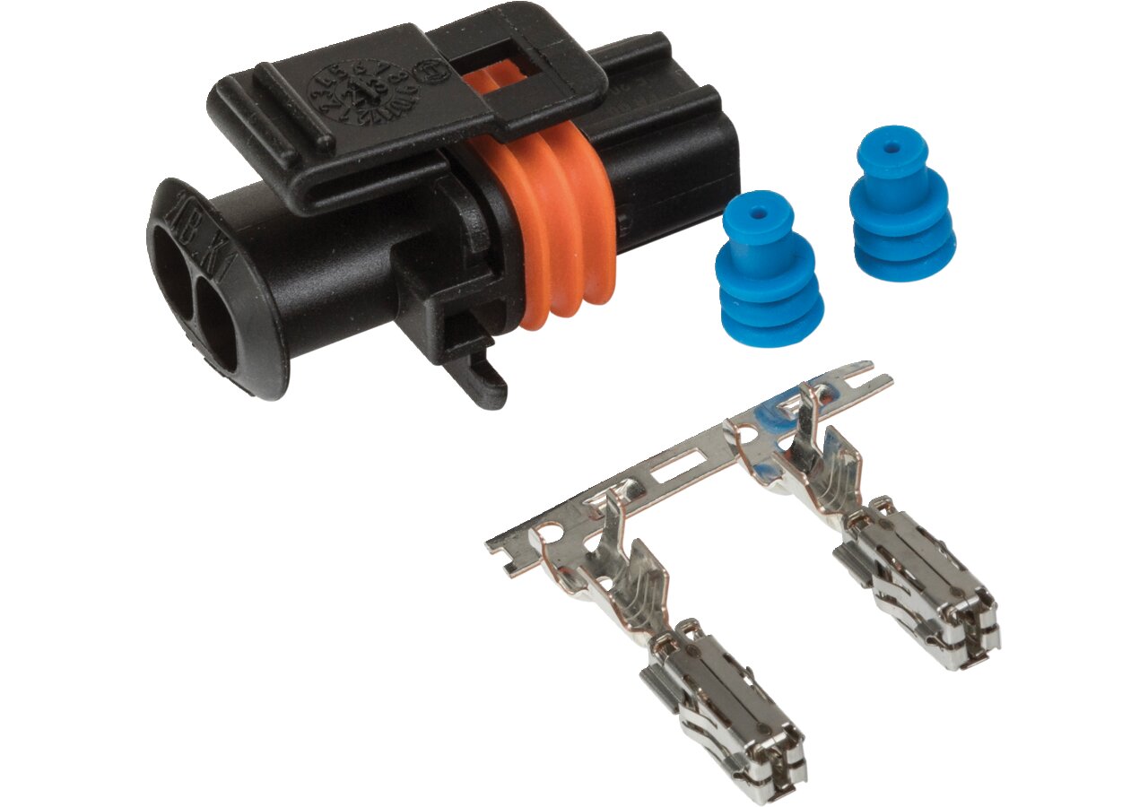 Steckverbinder-Kit 2-polig Bosch 2,8 MCP BK GartenShop24 - Hochwertige Gartengeräte