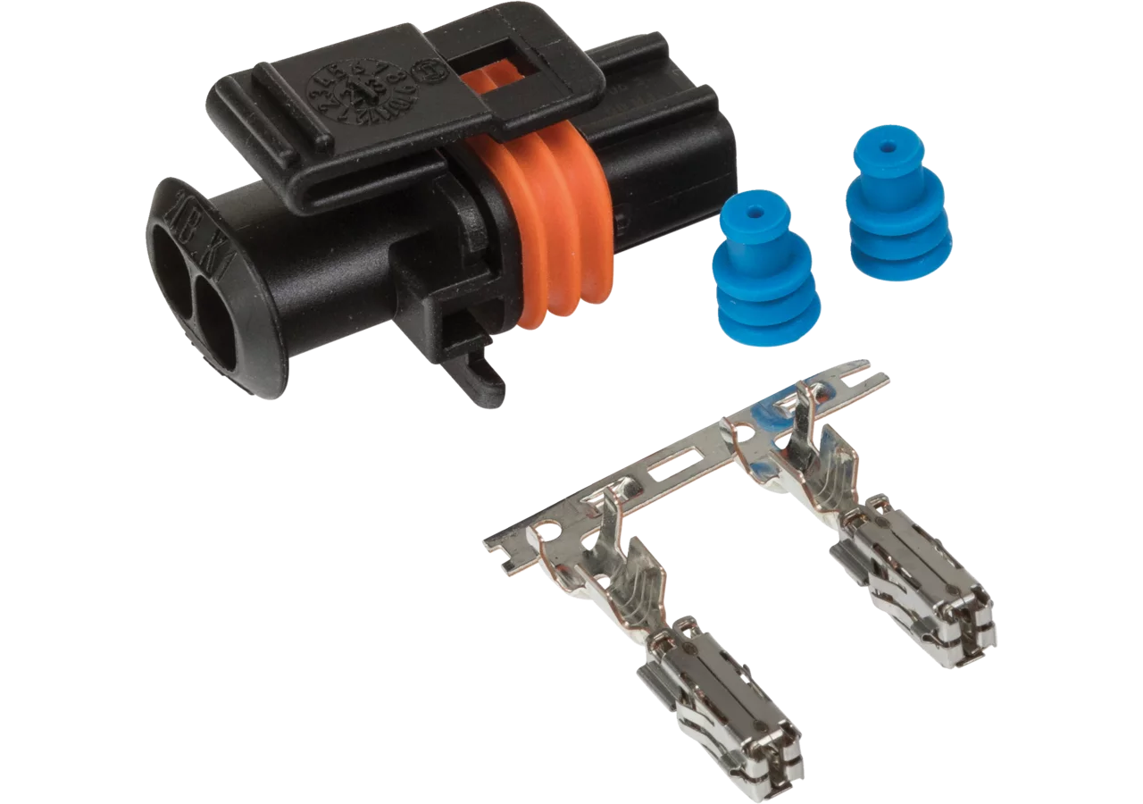 Steckverbinder-Kit 2-polig Bosch 2,8 MCP BK GartenShop24 - Hochwertige Gartengeräte