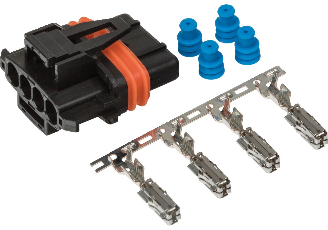 Steckverbinder-Kit 4-polig Bosch 2,8 MCP BK GartenShop24 - Hochwertige Gartengeräte