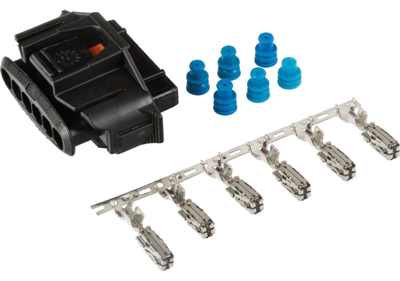 Steckverbinder-Kit 6-polig Bosch 2,8 MCP BK GartenShop24 - Hochwertige Gartengeräte