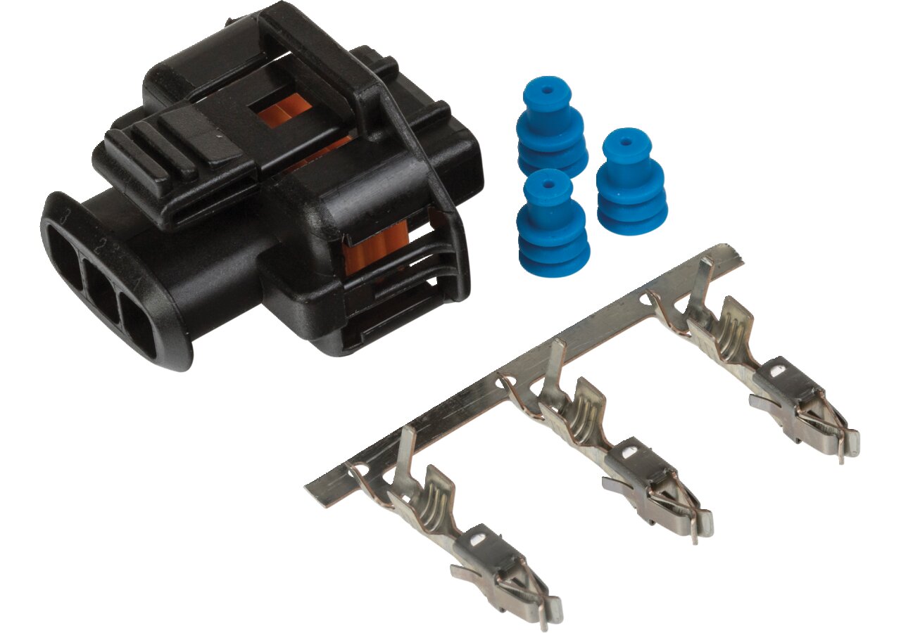 Steckverbinder-Kit 3-polig Bosch 2,8 JPT GartenShop24 - Hochwertige Gartengeräte