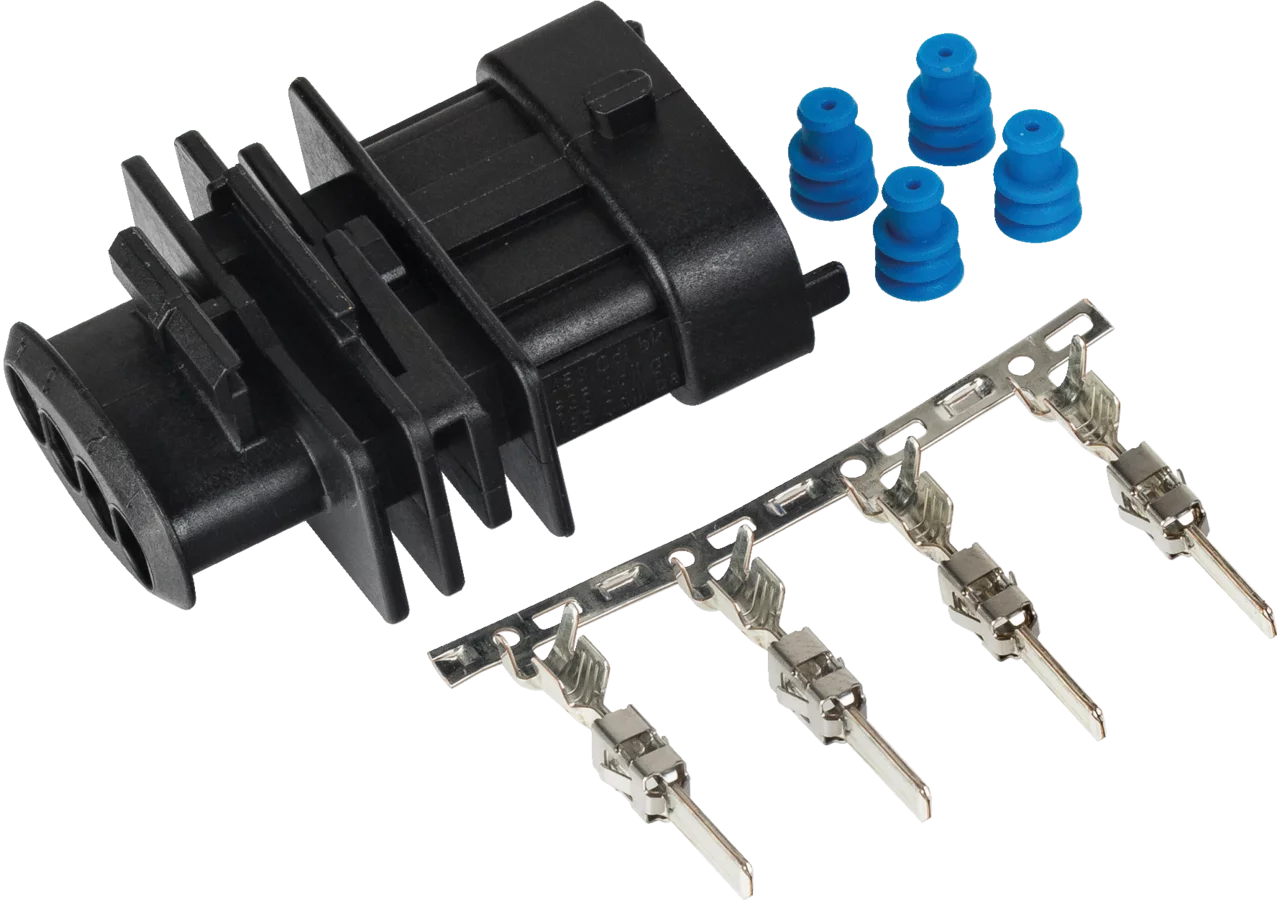 Steckverbinder-Kit 4-polig Bosch 2,8 JPT GartenShop24 - Hochwertige Gartengeräte