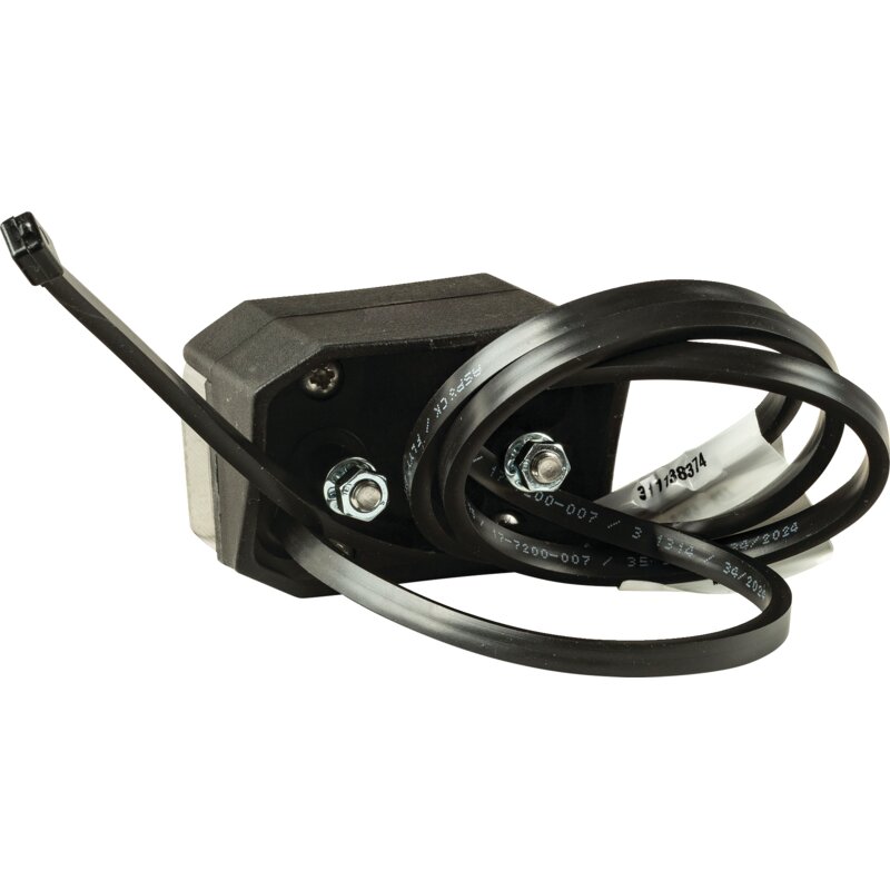 Aspöck Begrenzungsleuchte Weiß, Kabel 0,5 m, Kotflügelhalter Flexipoint I 31-6569-077