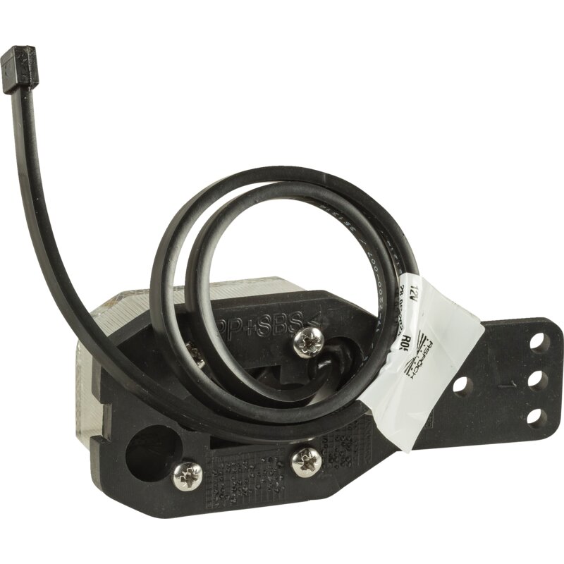 Aspöck Begrenzungsleuchte Weiß, Kabel 0,5 m, Gummihalter gerade Flexipoint I 31-6569-127