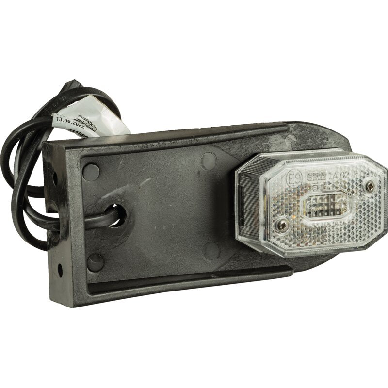 Aspöck Begrenzungsleuchte Weiß, Kabel 0,5 m, Aufhängeteil Flexipoint I 31-6509-007