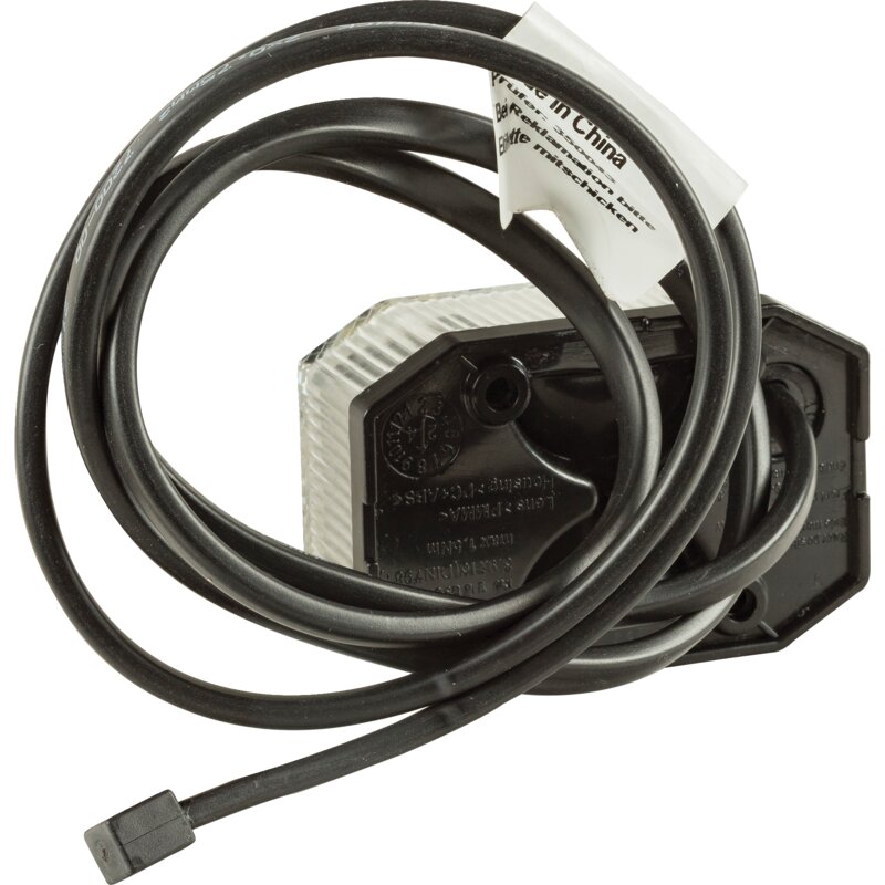 Aspöck LED Begrenzungsleuchte 12 / 24 V, Weiß, Kabel 1 m Flexipoint LED 31-6309-087