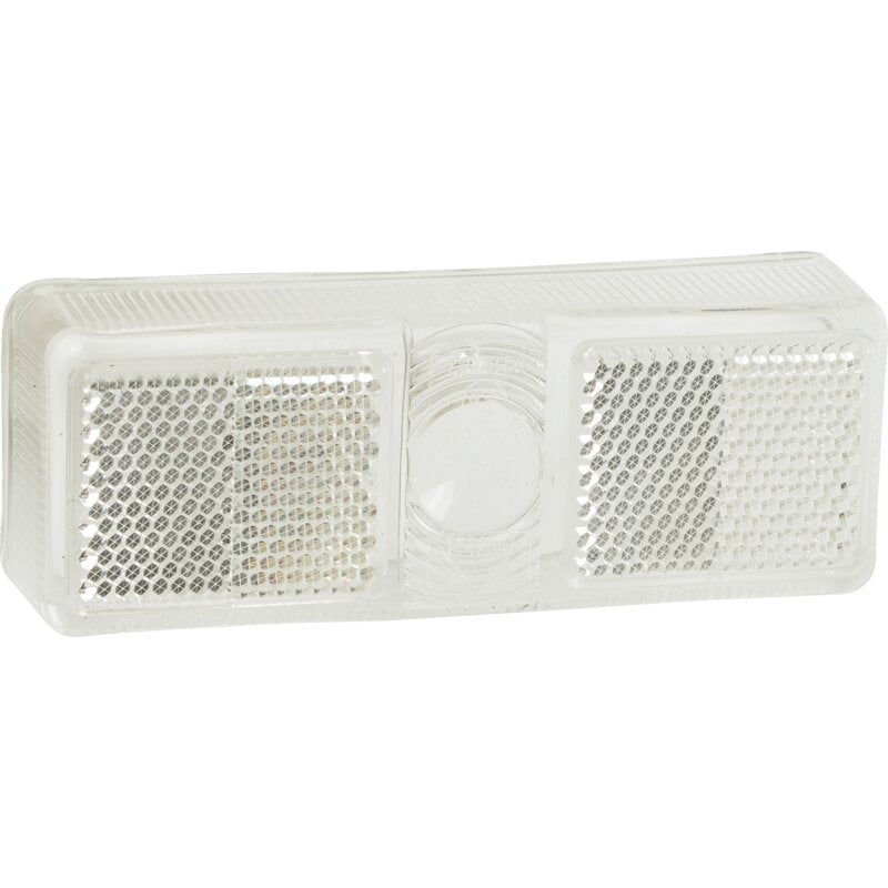 Aspöck Lichtscheibe Weiß, Rückstrahler Flexipoint III 18-8185-017