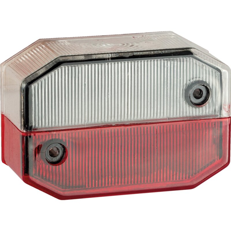 Aspöck Lichtscheibe Rot / Weiß Flexipoint I 18-8165-037