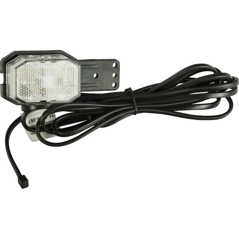 Aspöck LED Umrissleuchte 12 / 24 V, Rot / Weiß,, Gummihalter L Flexipoint LED 31-6369-067