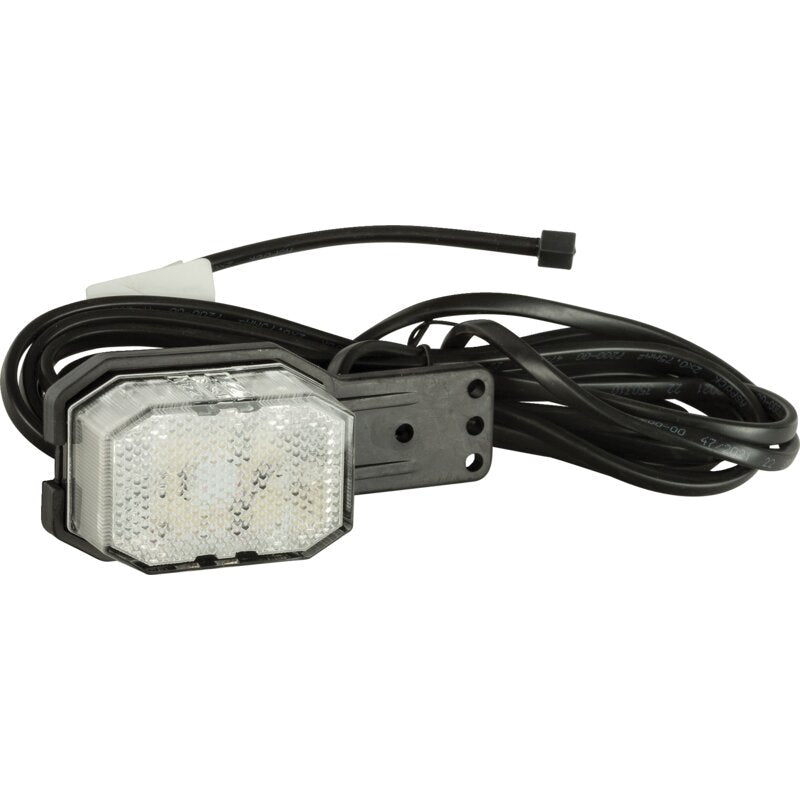 Aspöck LED Umrissleuchte 12 / 24 V, Rot / Weiß, Gummihalter R Flexipoint LED 31-6369-077