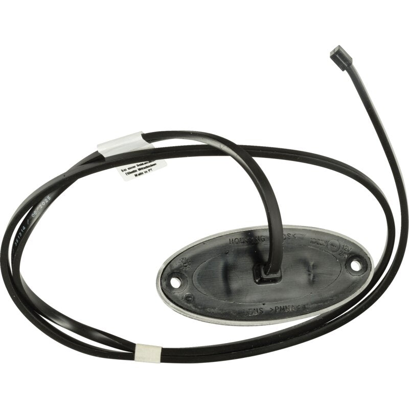 Aspöck LED Begrenzungsleuchte 12 / 24, Weiß Kabel 1 m Flatpoint II LED 31-6909-067