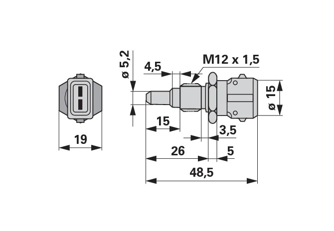 Sensor Ansauglufttemperatur Bosch